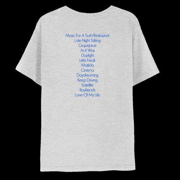 NWOT Harry's House Tracklist Tee unisex S - Picture 2 of 6